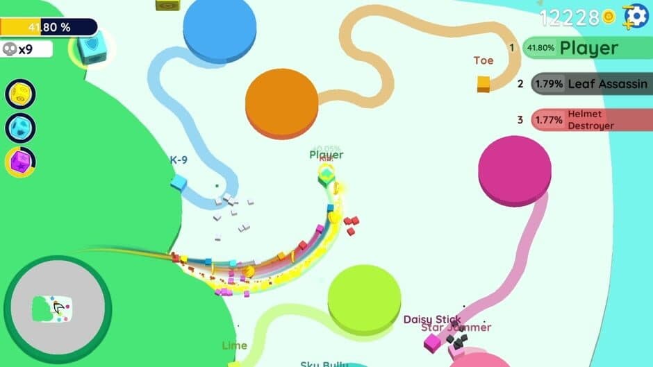 Paper io 2 screenshot