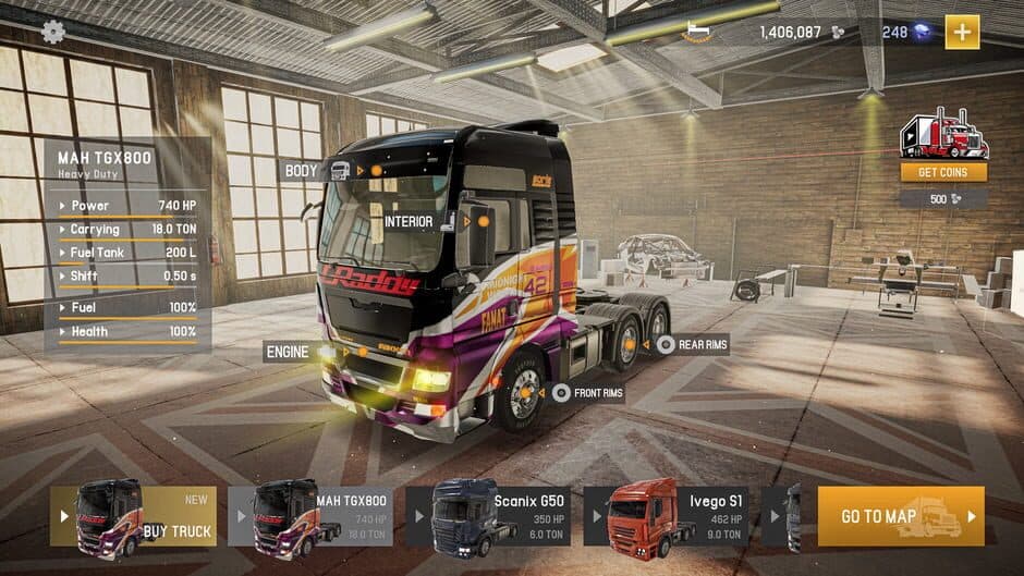 Truck Simulator 2023: Driver Europe screenshot