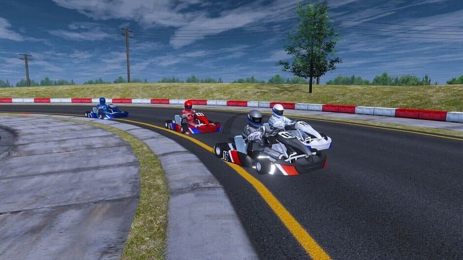 Kart Crazy Race Simulator Game screenshot