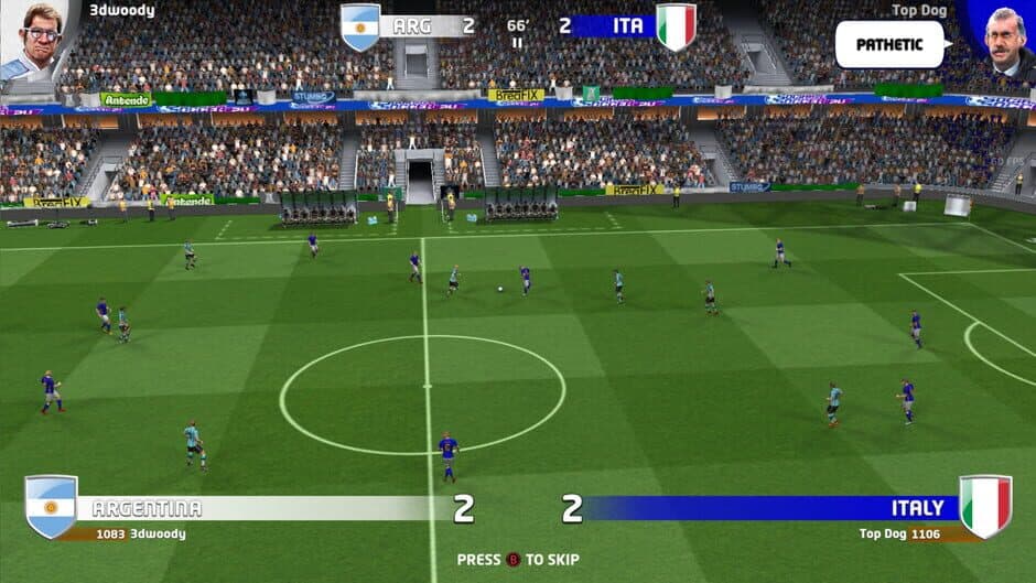 Sociable Soccer 24 screenshot