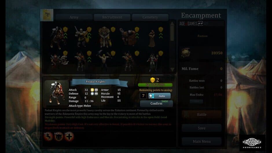Fantasy Kommander: Eukarion Wars screenshot