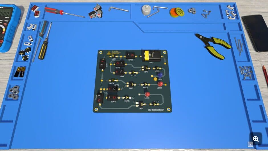 Electronics Puzzle Lab screenshot