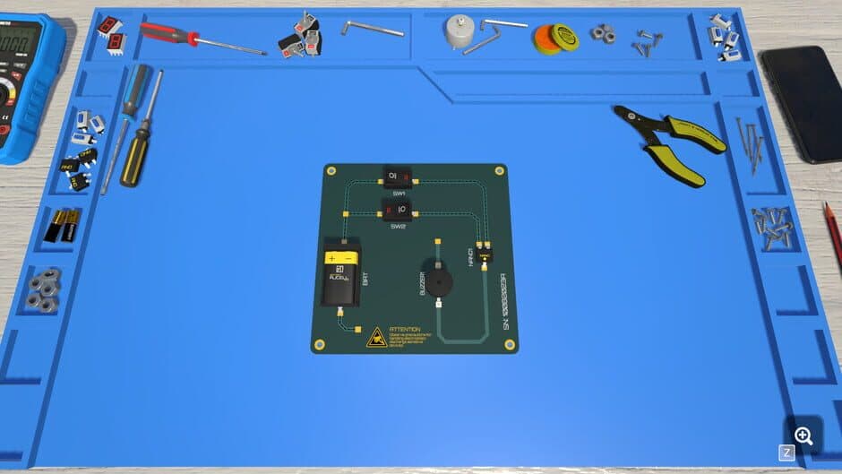 Electronics Puzzle Lab screenshot