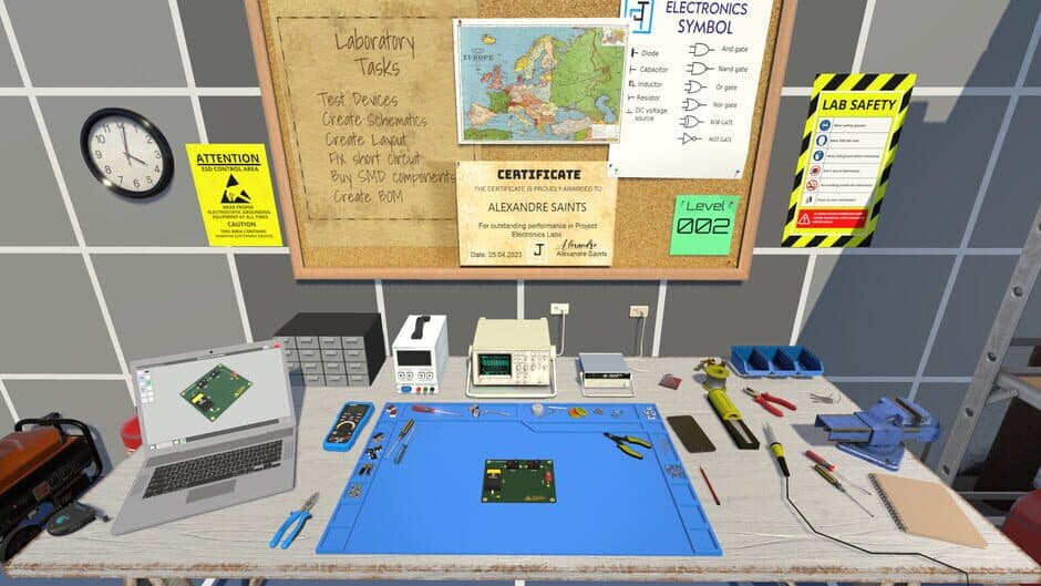 Electronics Puzzle Lab screenshot