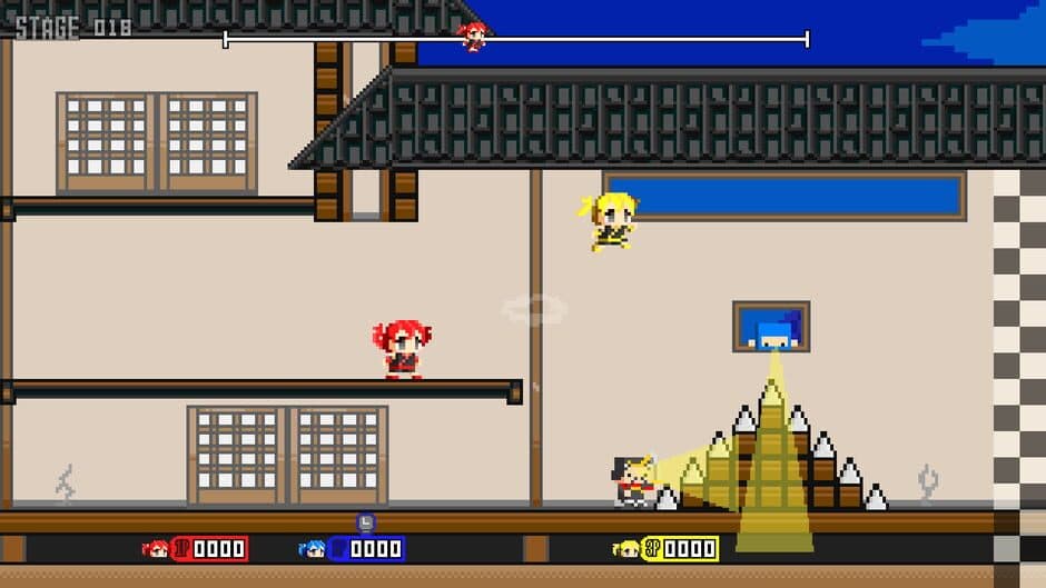 Pixel Game Maker Series Ninja Sneaking vs: Battle on the Couch screenshot