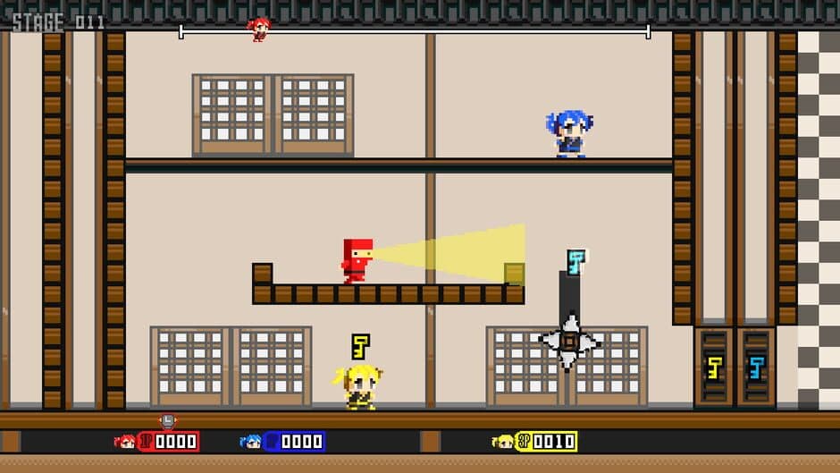 Pixel Game Maker Series Ninja Sneaking vs: Battle on the Couch screenshot