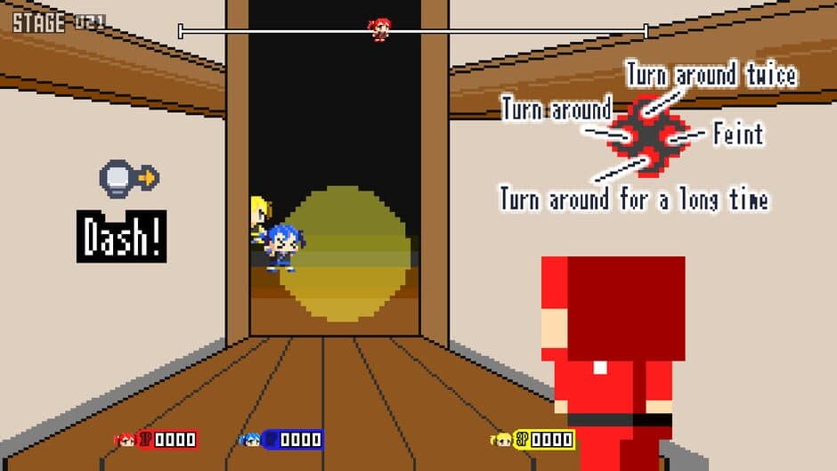 Pixel Game Maker Series Ninja Sneaking vs: Battle on the Couch screenshot