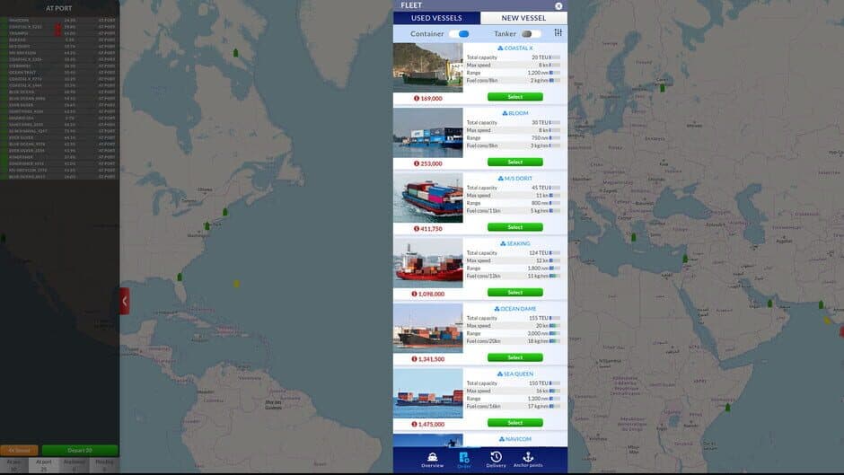 Shipping Manager screenshot