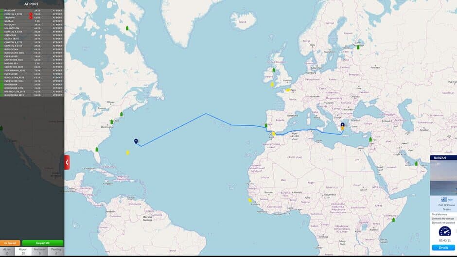Shipping Manager screenshot
