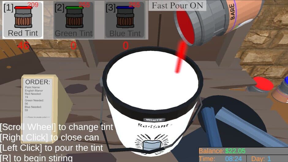 Paint Desk Simulator screenshot