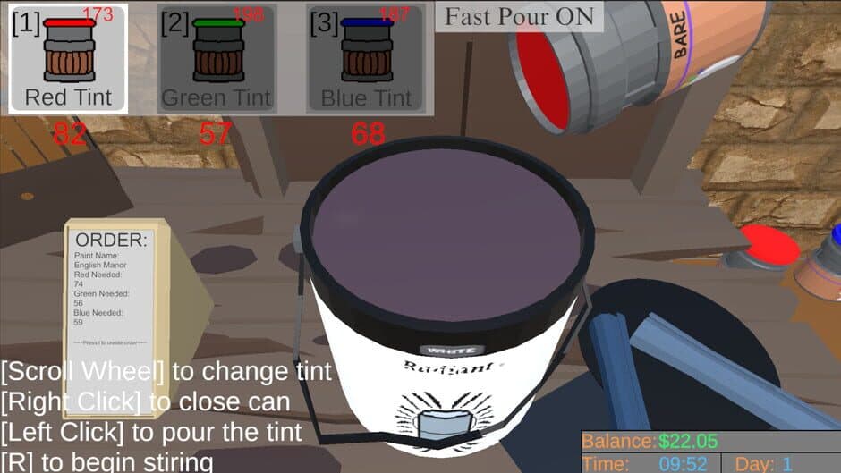 Paint Desk Simulator screenshot