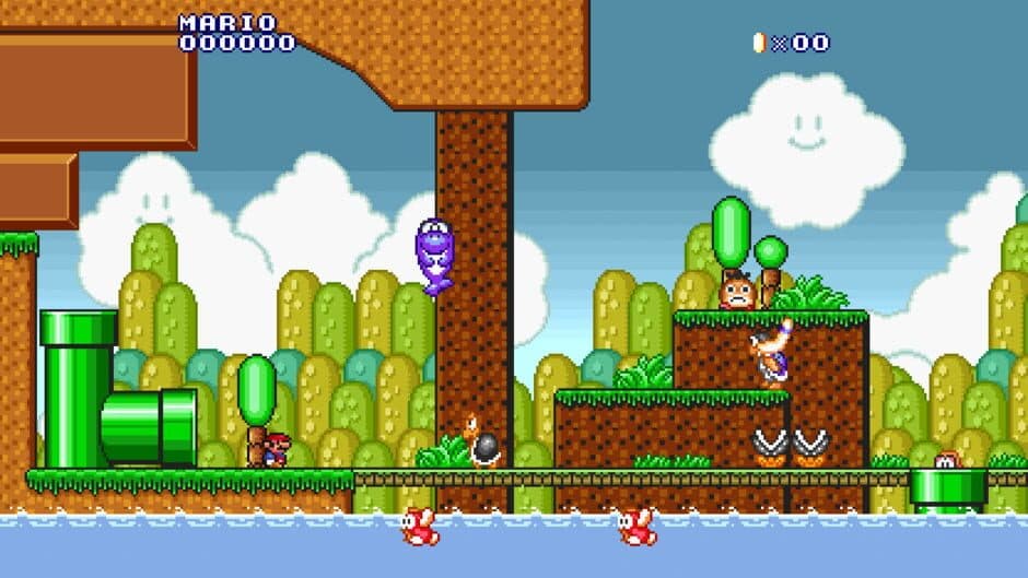 Super Mario Construct screenshot