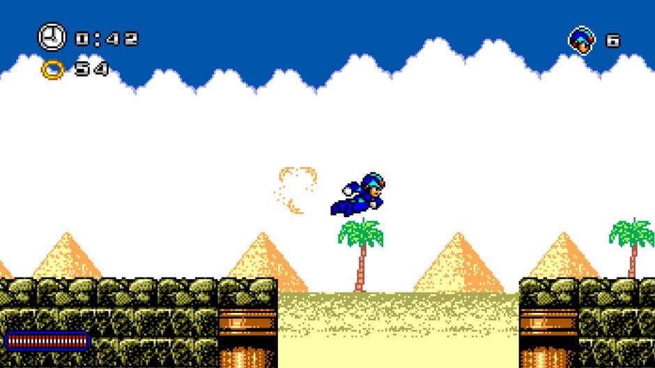 Megaman X in Sonic Blasting Adventure screenshot