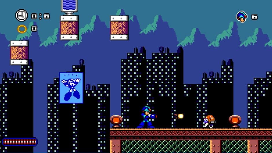 Megaman X in Sonic Blasting Adventure screenshot