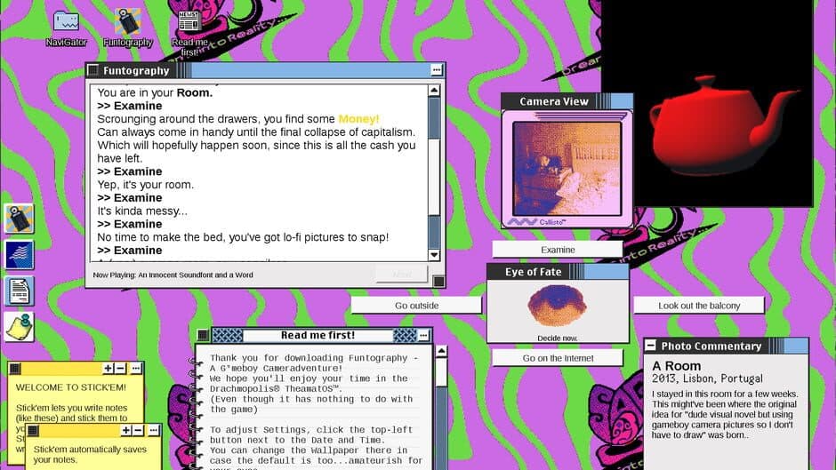 Funtography: A Gameboy Cameradventure screenshot