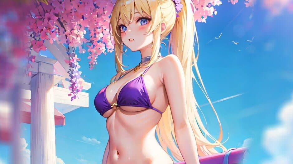 Beautiful Sakura: Surfing Club screenshot