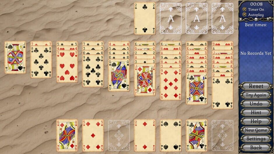 Jewel Match Atlantis Solitaire 4: Collector's Edition screenshot