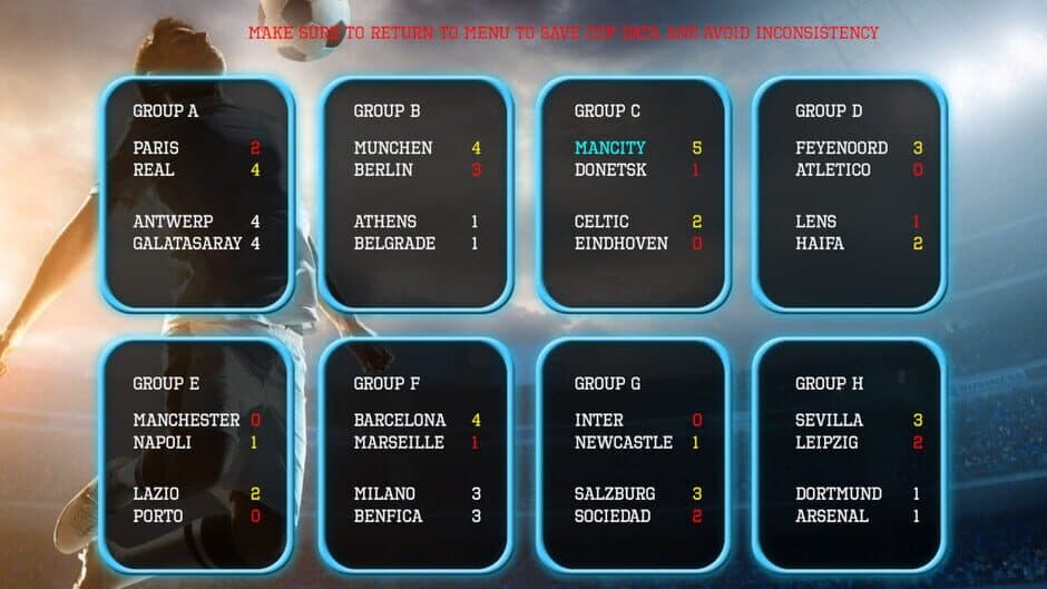 League of Champions Soccer 2024 screenshot