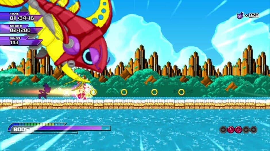 Sonic & Blaze screenshot