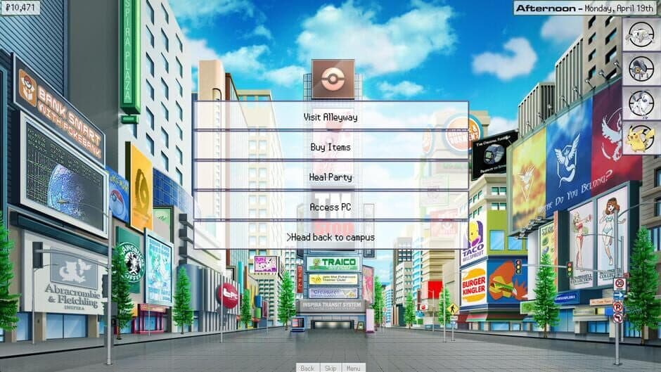 Pokémon Academy Life screenshot