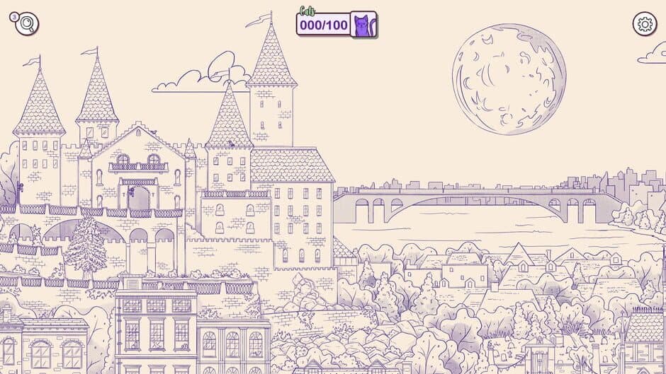 Hidden Cats in Spooky Town screenshot