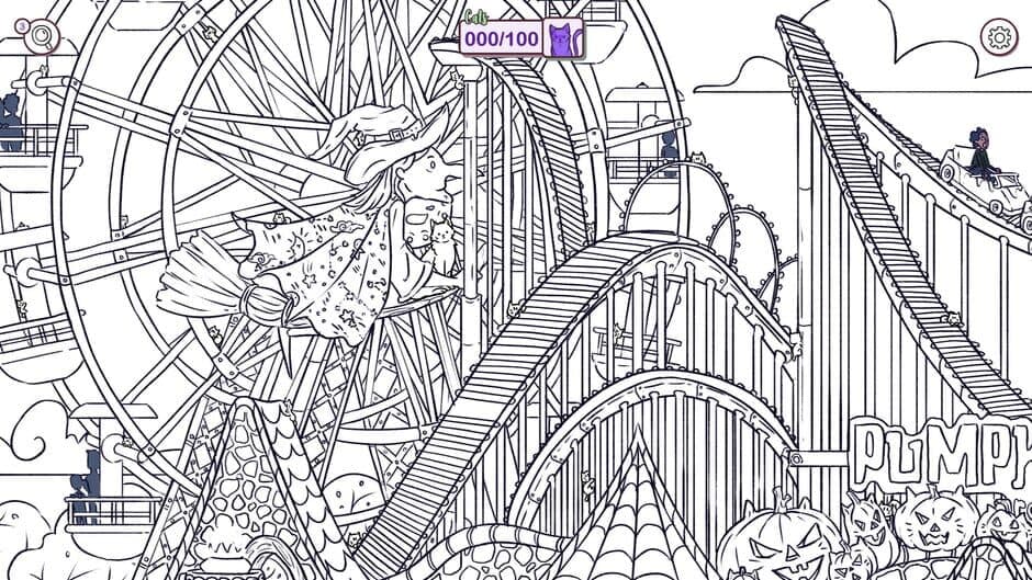 Hidden Cats in Spooky Town screenshot
