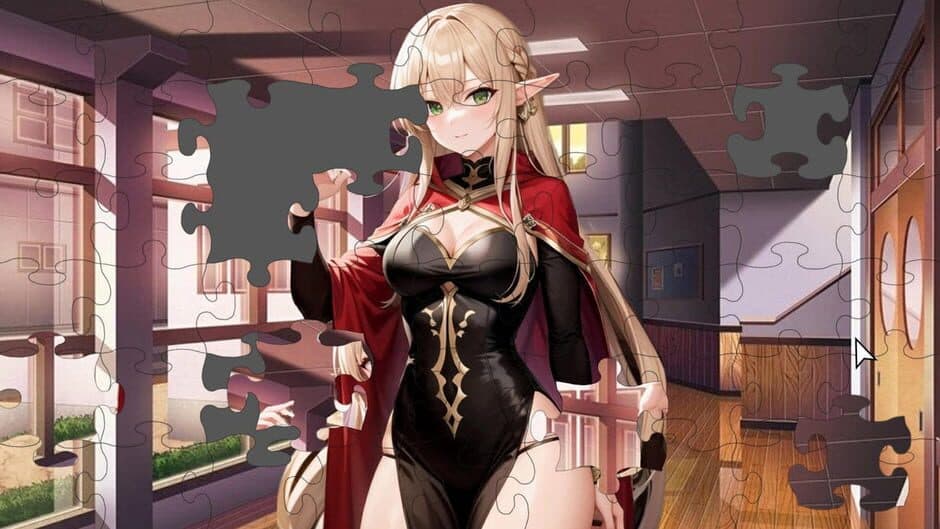 Anime Sexy Girl Puzzle: Hentai Game History Adventure screenshot