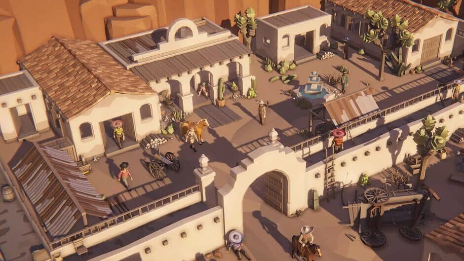Hidden Western Frontier Top-Down 3D screenshot