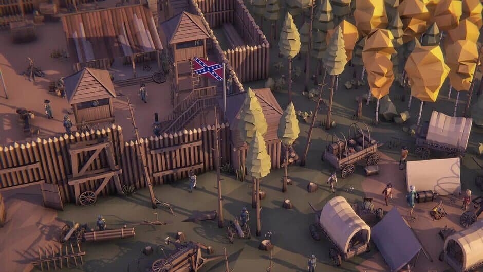 Hidden Western Frontier Top-Down 3D screenshot