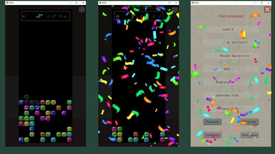 The Puzzle of Blocks screenshot