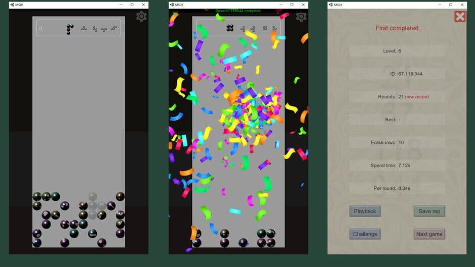 The Puzzle of Blocks screenshot