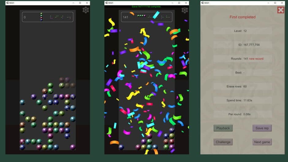 The Puzzle of Blocks screenshot