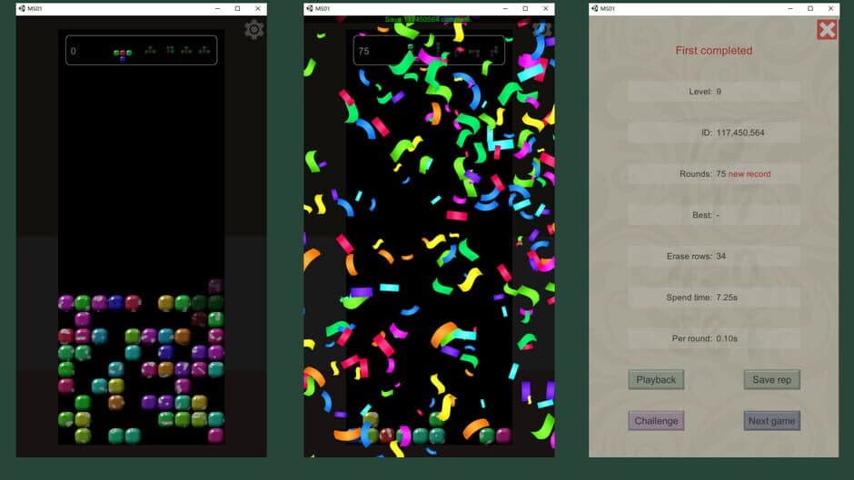 The Puzzle of Blocks screenshot