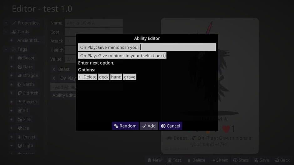 Card Battle Simulator screenshot