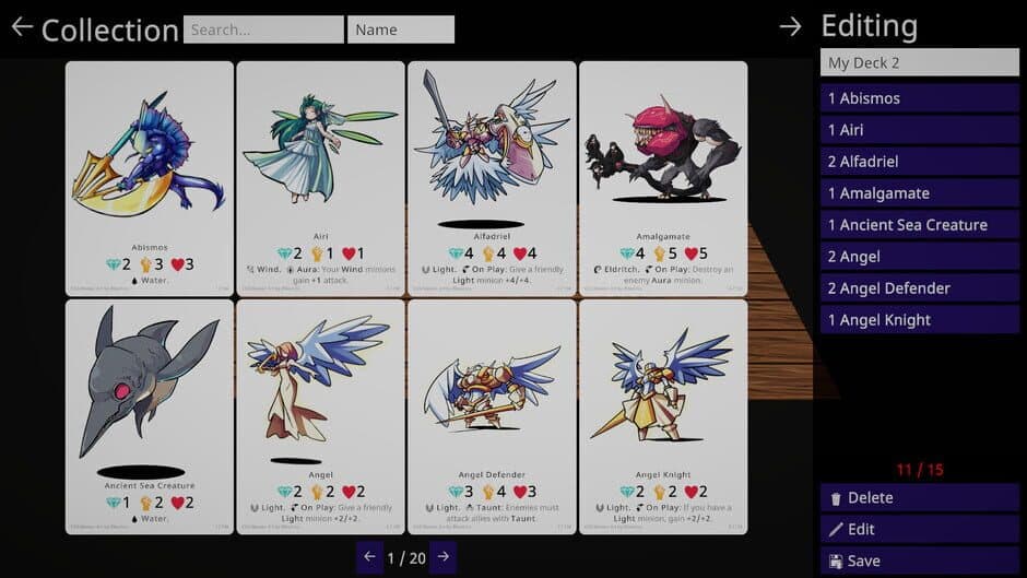 Card Battle Simulator screenshot