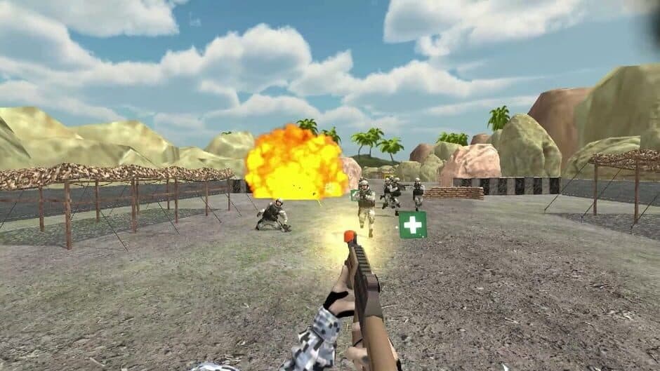 Humvee Assault: War 3D FPS screenshot