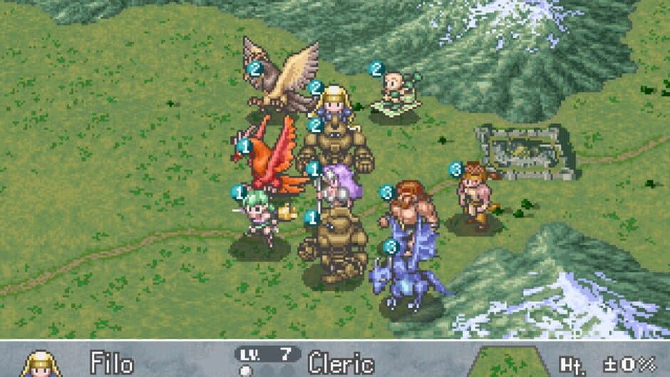 Brigandine: The Legend of Forsena screenshot