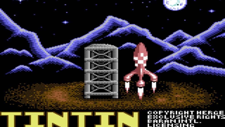 Tintin on the Moon screenshot