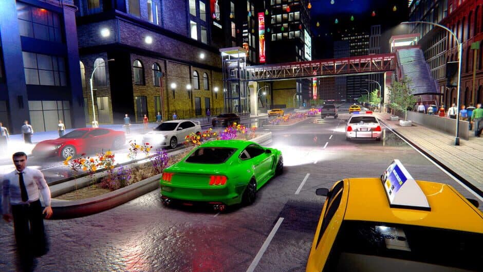 Urban Taxi Simulator screenshot