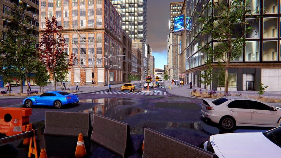 Urban Taxi Simulator screenshot
