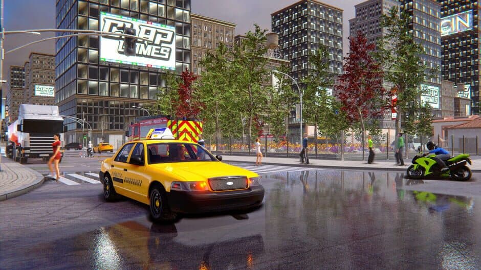 Urban Taxi Simulator screenshot