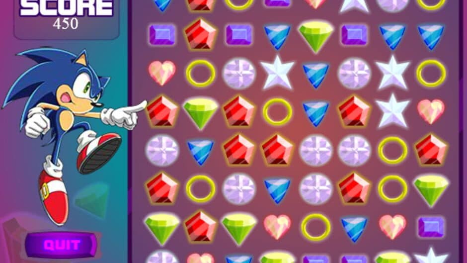 Sonic X: Emerald Grab screenshot
