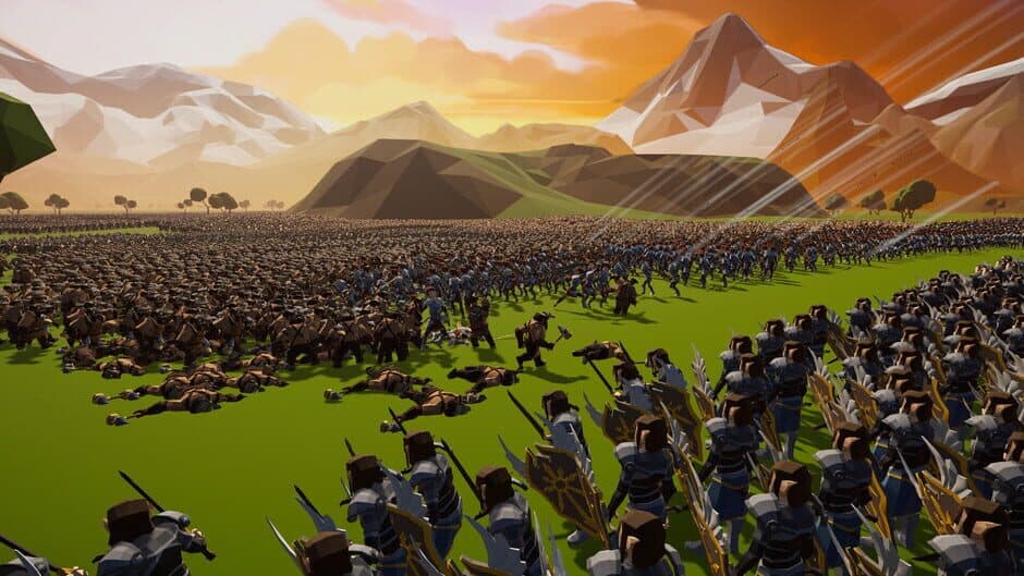 Polygon Fantasy Battle Simulator screenshot