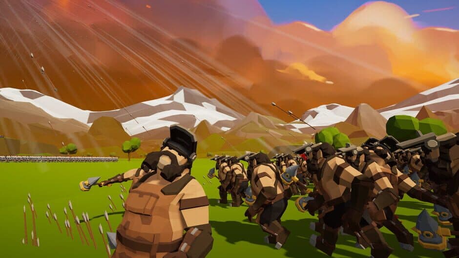 Polygon Fantasy Battle Simulator screenshot