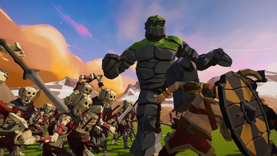 Polygon Fantasy Battle Simulator screenshot