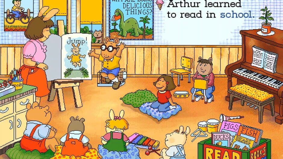 Arthur's Reading Race screenshot