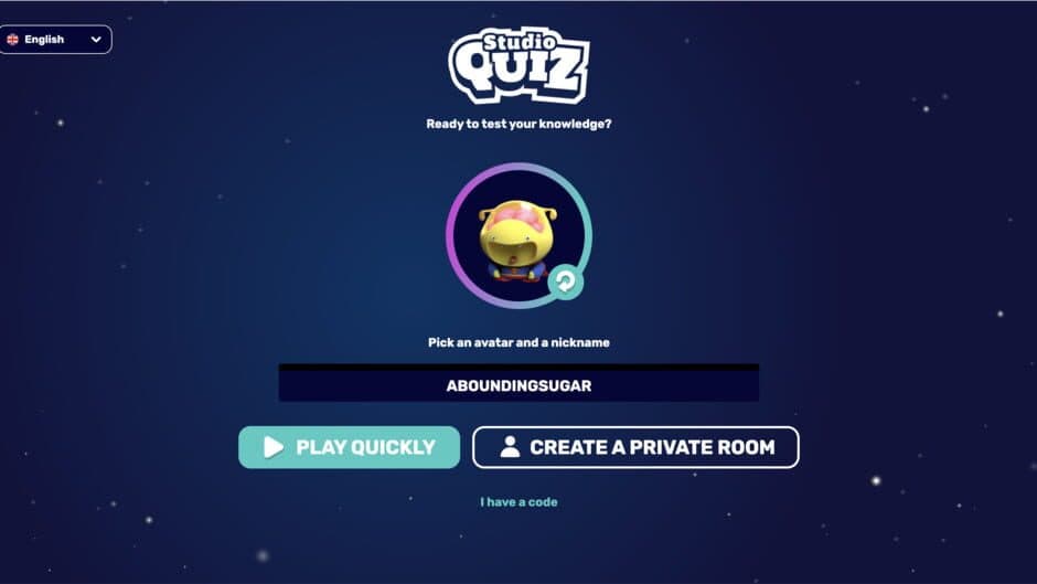 StudioQuiz screenshot