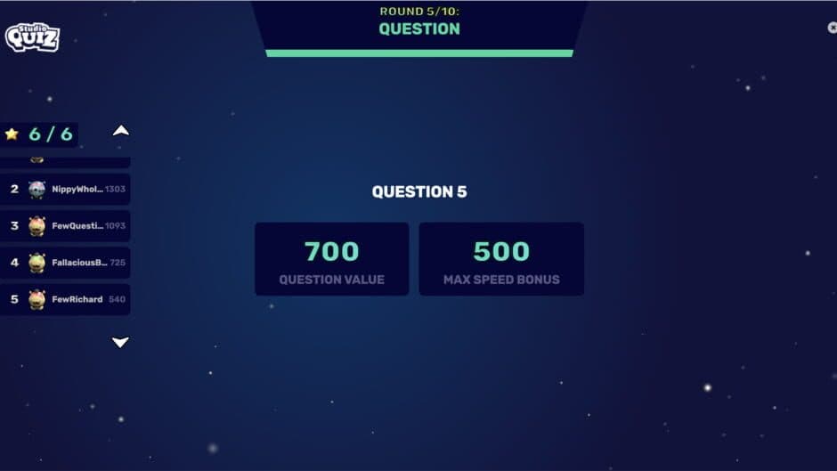 StudioQuiz screenshot