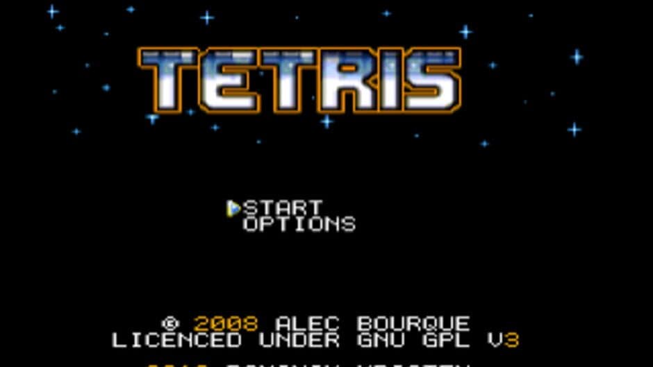 Tetris screenshot