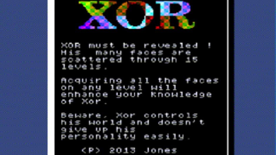 XOR screenshot